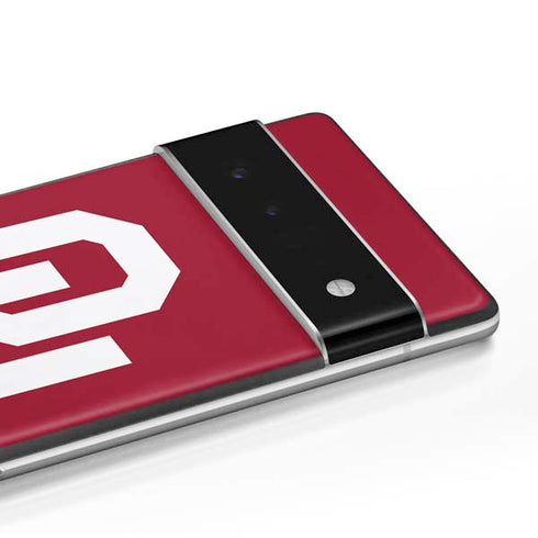 University of Oklahoma Sooners Red Google Pixel 6 Skin